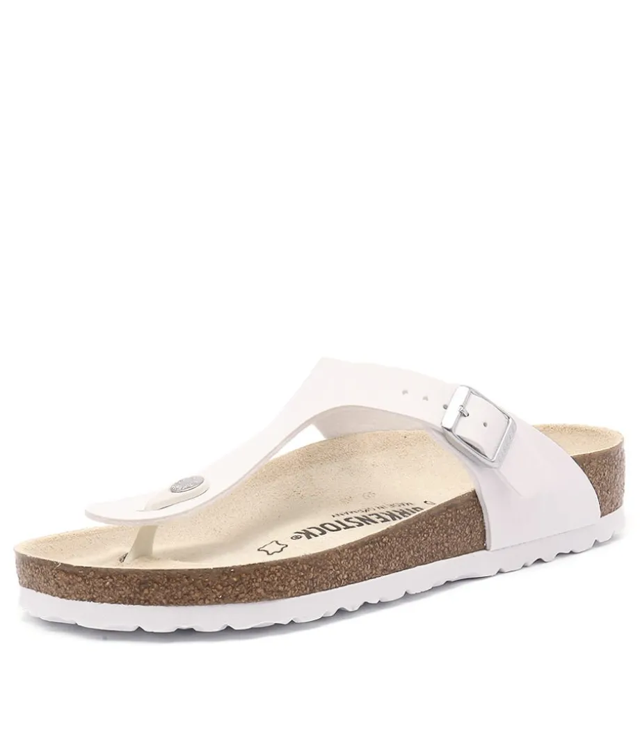 Gizeh White Birkoflor<BIRKENSTOCK Fashion