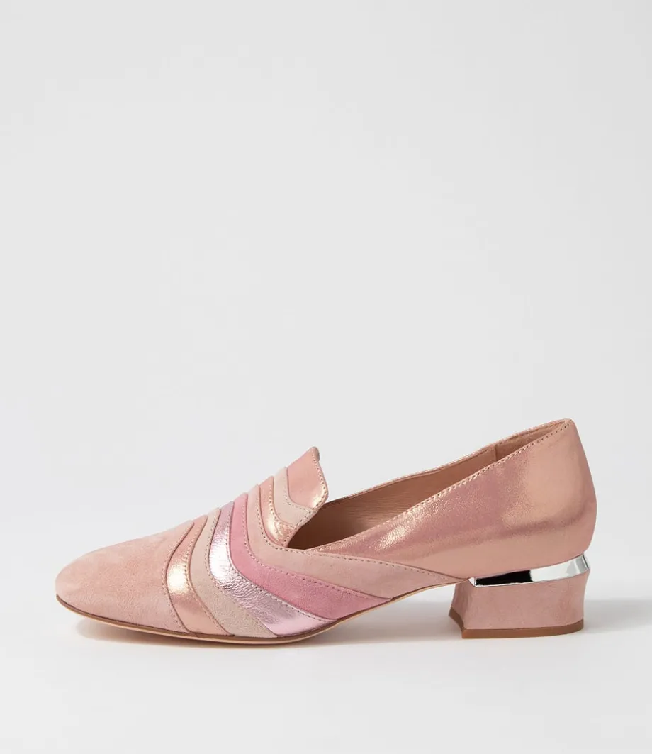 Gravata Pink Mix Heels<DJANGO & JULIETTE Cheap