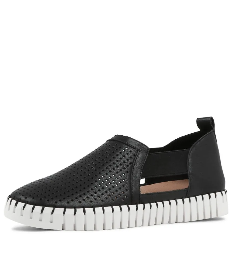 Habiki Black Leather Sneakers Ws<DJANGO & JULIETTE Sale