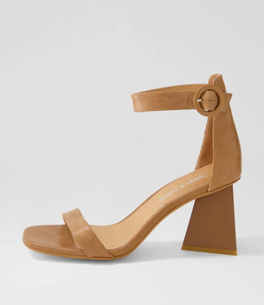 Haidar Tan Leather Sandals<DJANGO & JULIETTE Cheap
