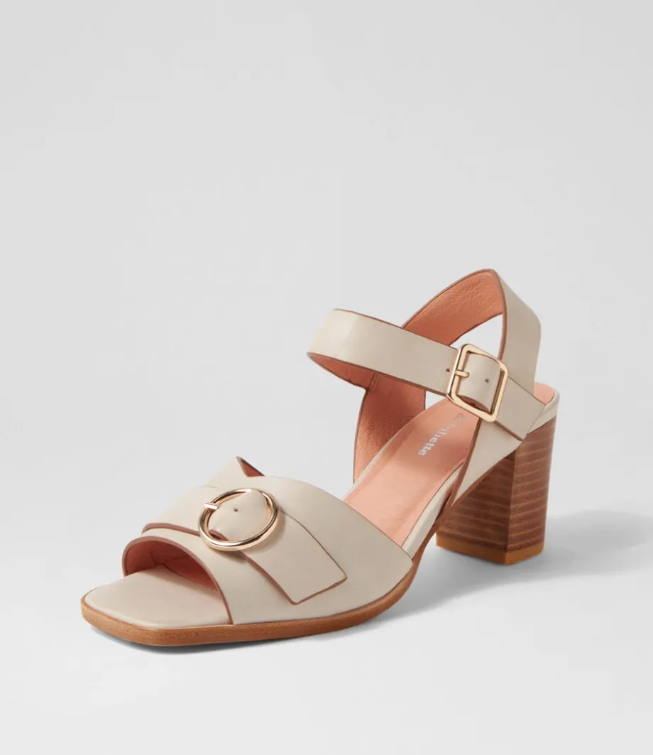 Hampton Almond Tan Leather Sandals<DJANGO & JULIETTE Fashion