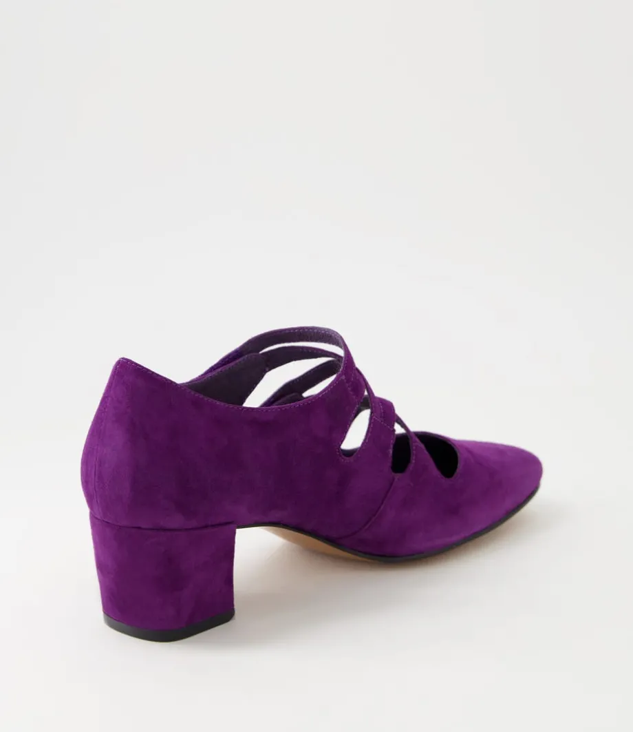 hannon_purple_suede_heels_2.webp Hannon Purple Suede Heels<DJANGO & JULIETTE Online