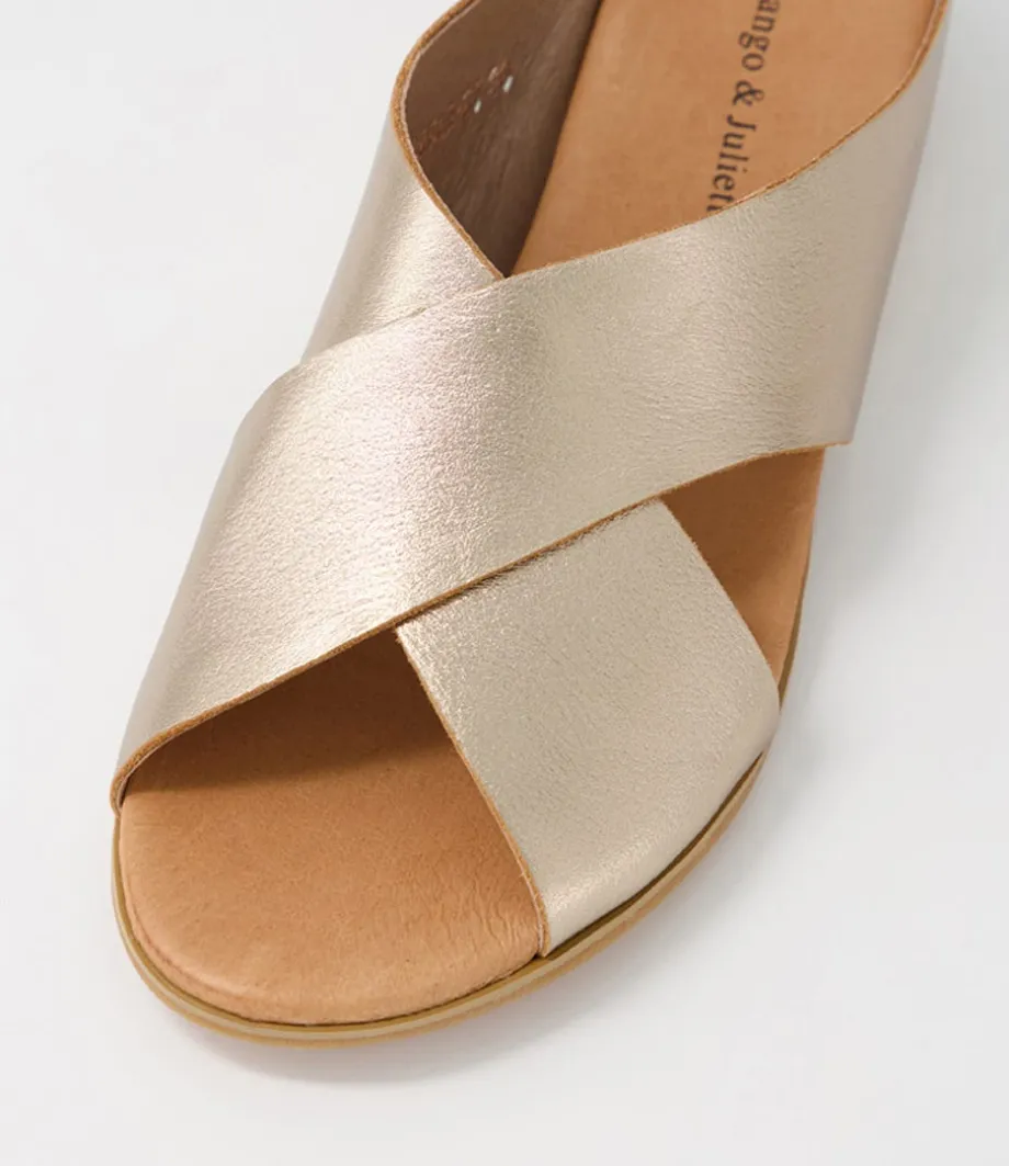 harli_champagne_leather_slides_3.webp Harli Champagne Leather Slides<DJANGO & JULIETTE Cheap