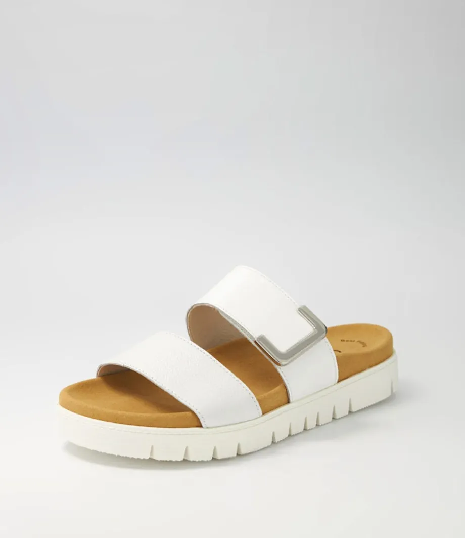 harper_weiss_patent_leather_slides_1.webp Harper Weiss Patent Leather Slides<GABOR Sale