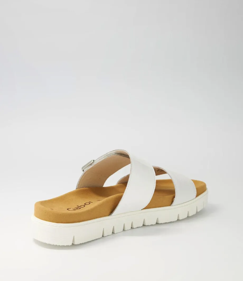 harper_weiss_patent_leather_slides_2.webp Harper Weiss Patent Leather Slides<GABOR Sale