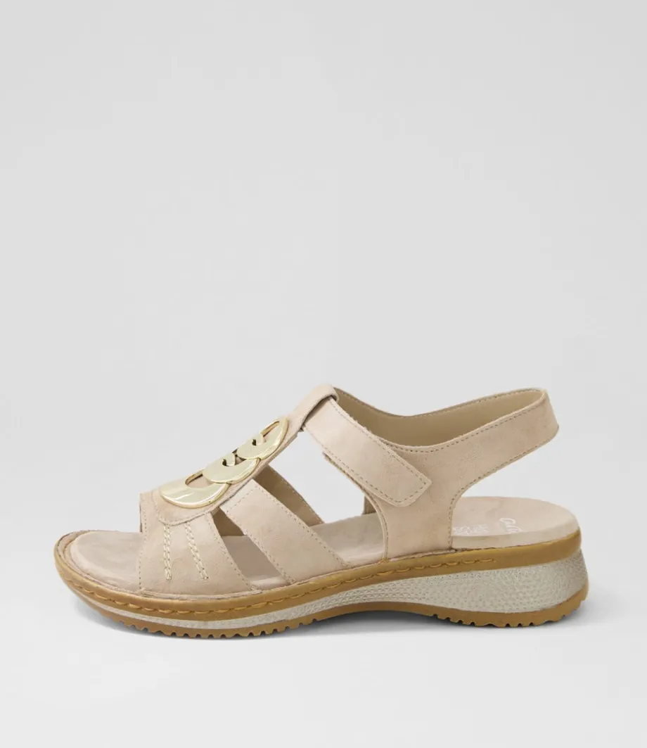 Hawaii 11 Sand Suede Sandals<ARA Online