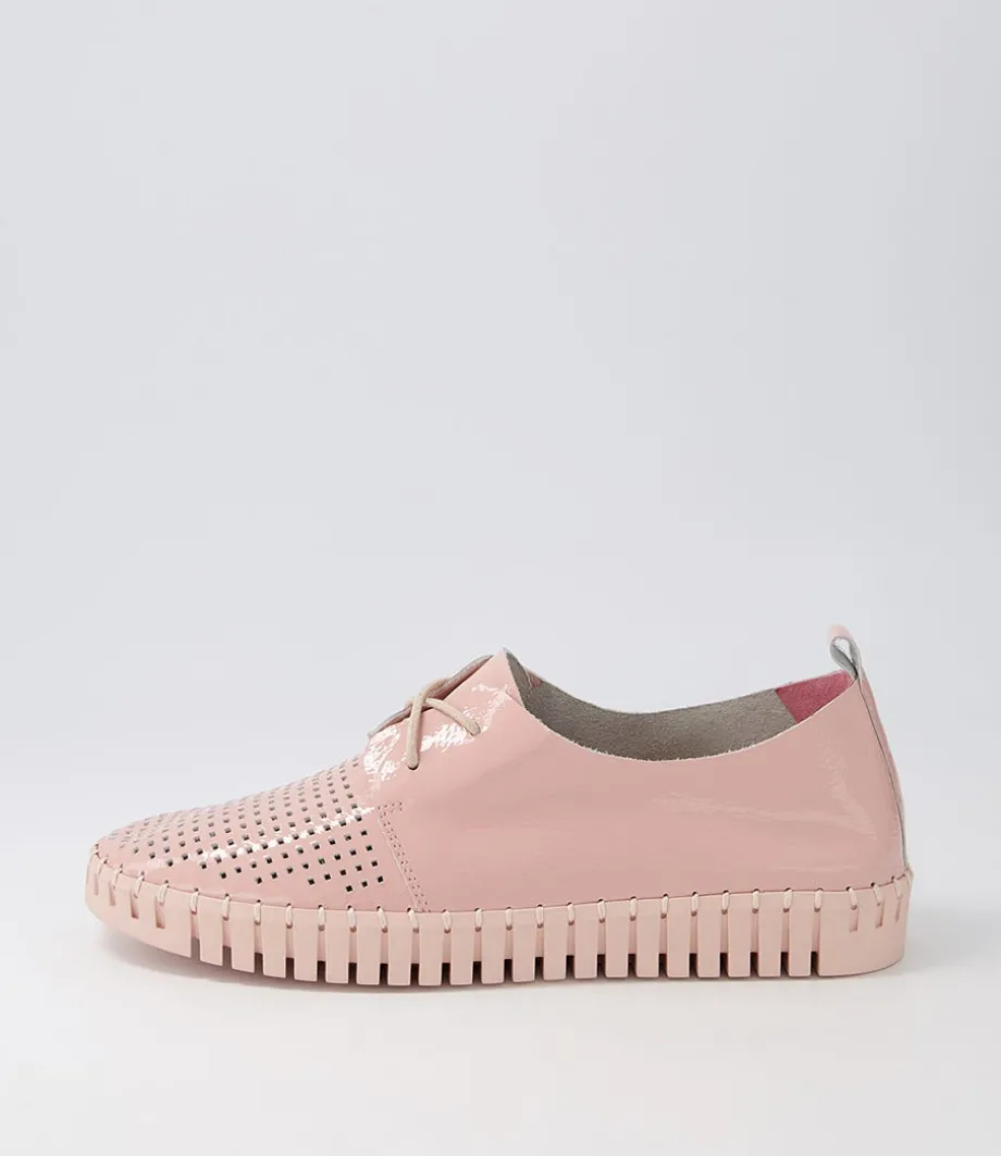 Huston Pink Patent Leather Sneakers<DJANGO & JULIETTE Shop