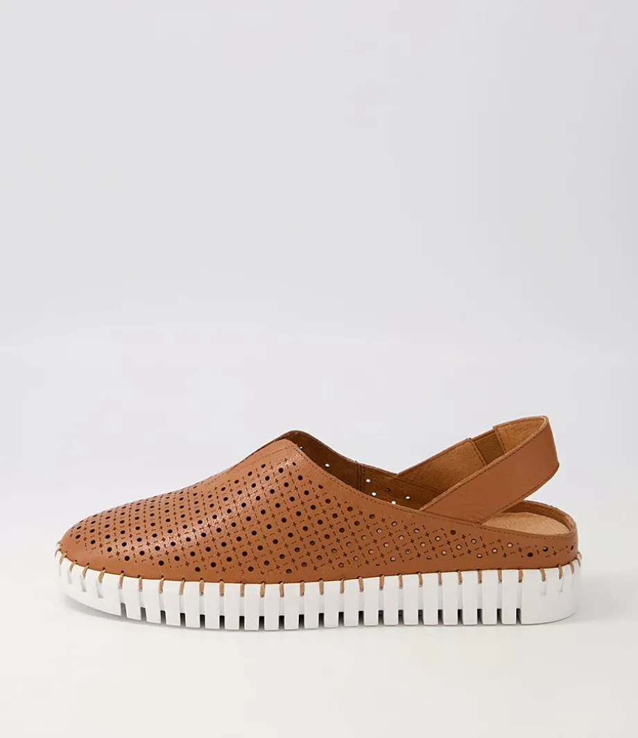 Huyla Scotch White Leather Sneakers<DJANGO & JULIETTE Flash Sale