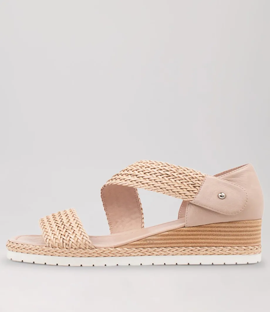 Ide Nude Weave Leather Espadrilles<DJANGO & JULIETTE Fashion