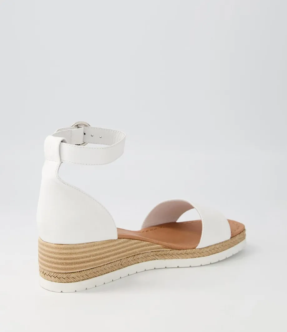 idola_white_leather_espadrilles_2.webp Idola White Leather Espadrilles<DJANGO & JULIETTE Cheap