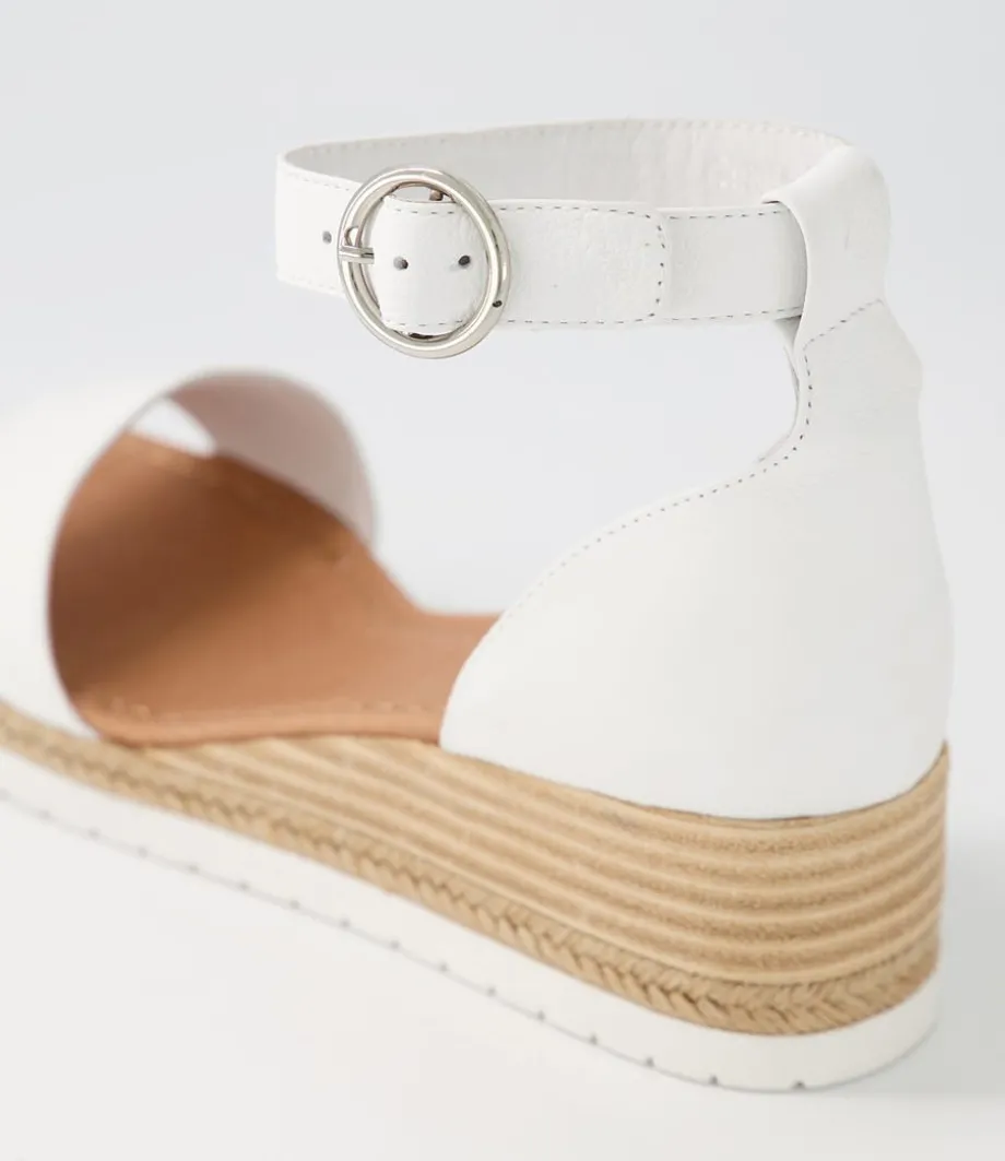 idola_white_leather_espadrilles_4.webp Idola White Leather Espadrilles<DJANGO & JULIETTE Cheap