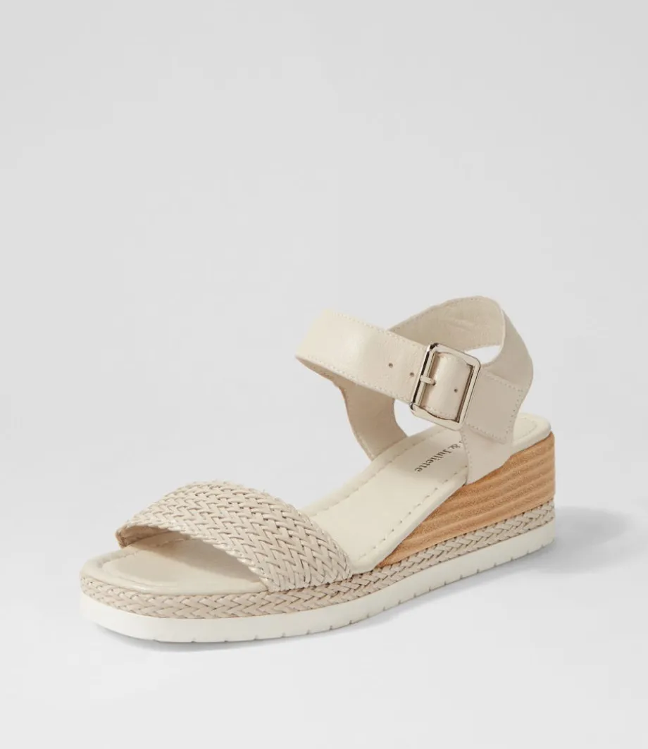imari_nougat_weave_leather_espadrilles_1.webp Imari Nougat Weave Leather Espadrilles<DJANGO & JULIETTE Outlet