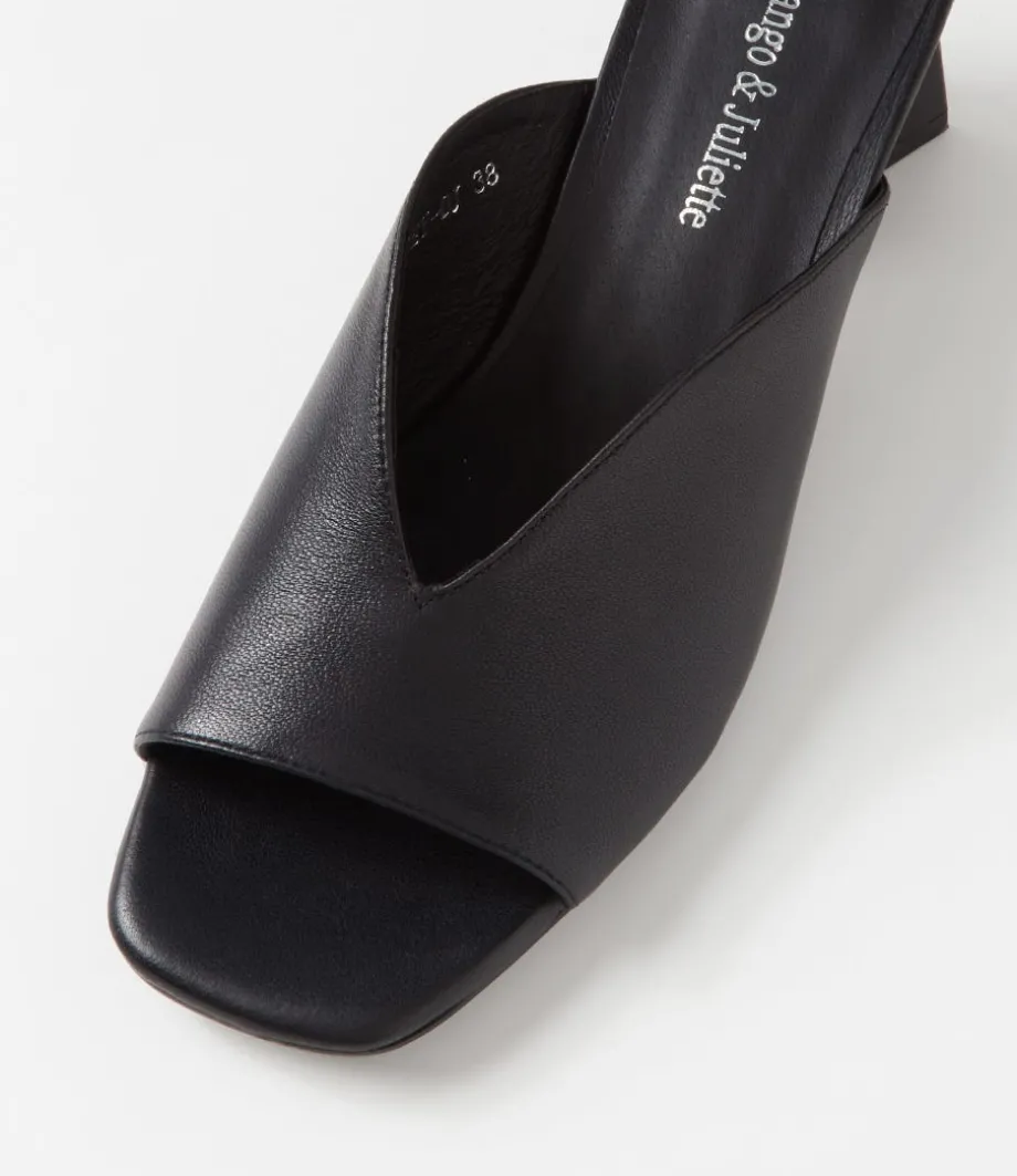 inkley_black_leather_sandals_3.webp Inkley Black Leather Sandals<DJANGO & JULIETTE Sale