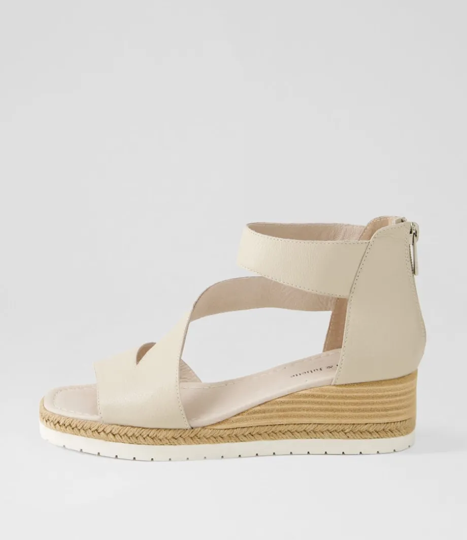 Ismet Almond Leather Espadrilles<DJANGO & JULIETTE Best