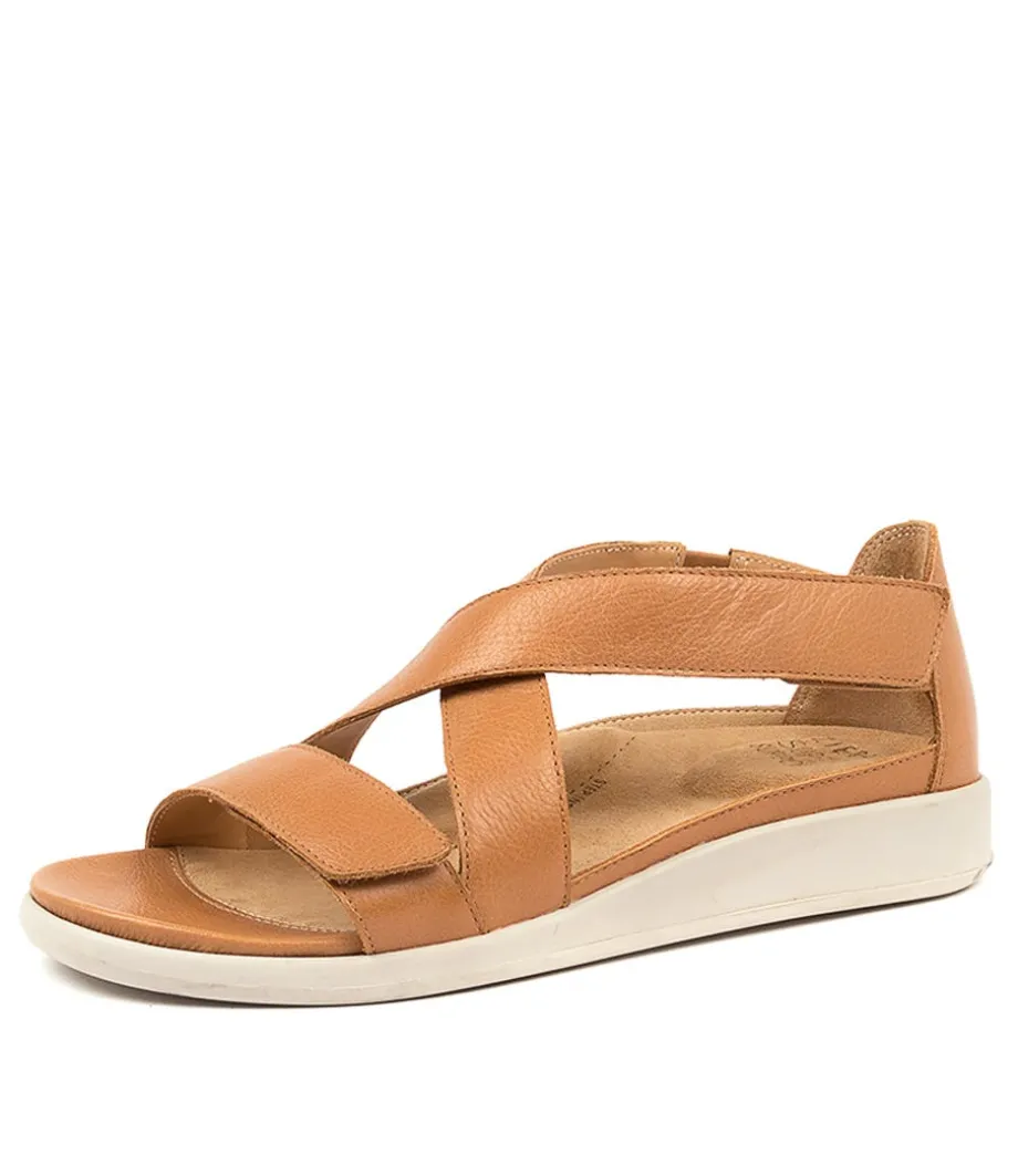 Issy W Tan Leather<ZIERA Hot