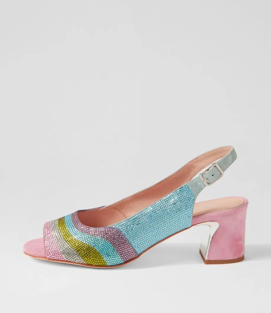 Jeddar Pastel Multi Sandals<DJANGO & JULIETTE Shop