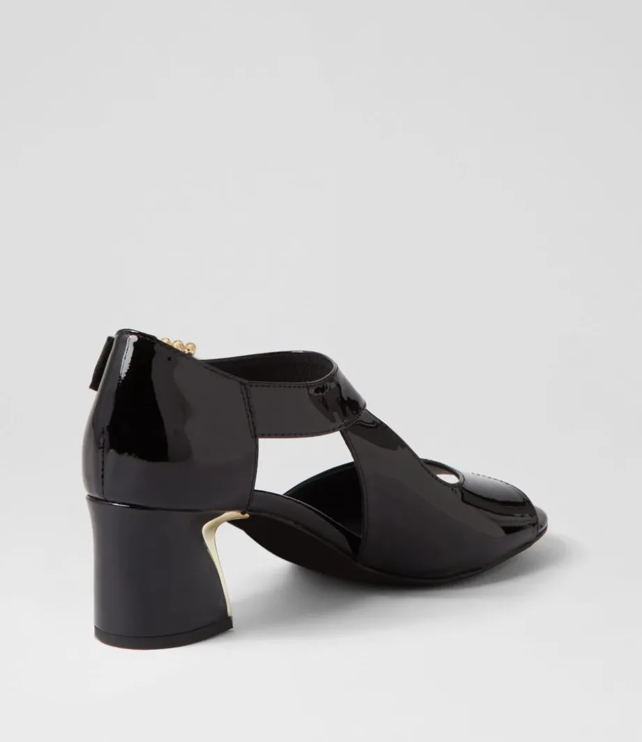 juzy_black_patent_leather_sandals_2.webp Juzy Black Patent Leather Sandals<DJANGO & JULIETTE Cheap