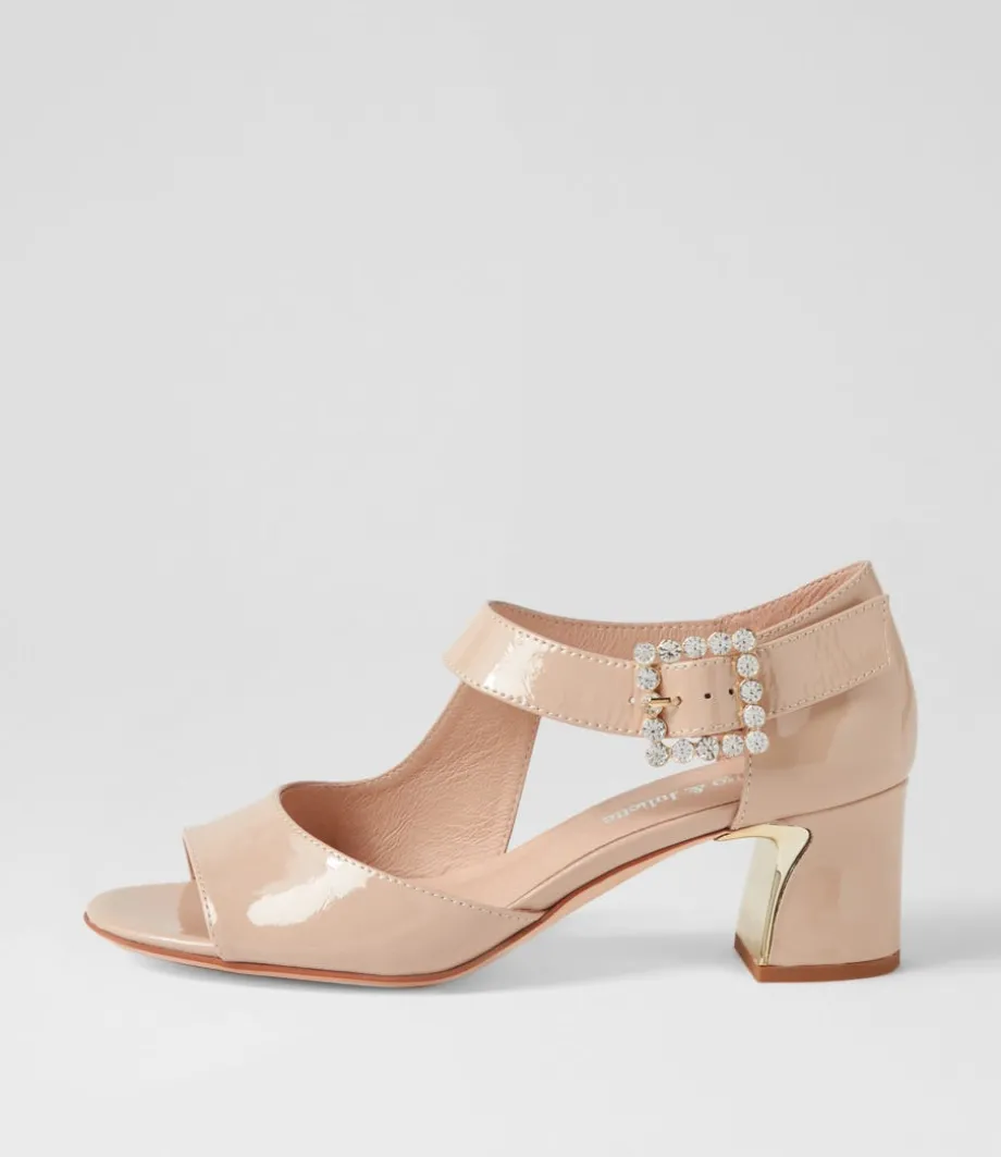 Juzy Cafe Patent Leather Sandals<DJANGO & JULIETTE Flash Sale