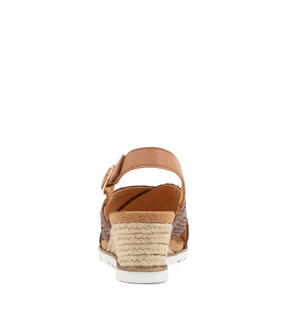 kaeme_w_cognac_weave_leather_sandals_2.webp Kaeme W Cognac Weave Leather Sandals<ZIERA Store