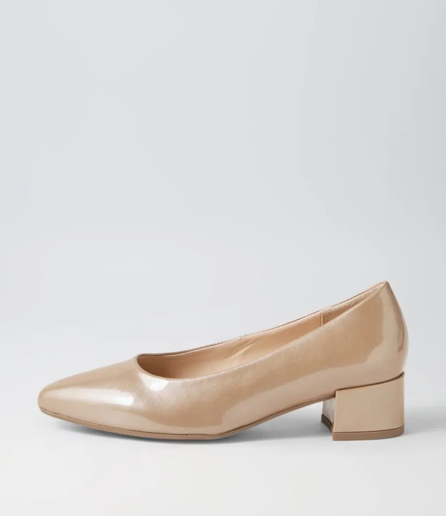 Kaja Nude Leather Heels<GABOR Best Sale