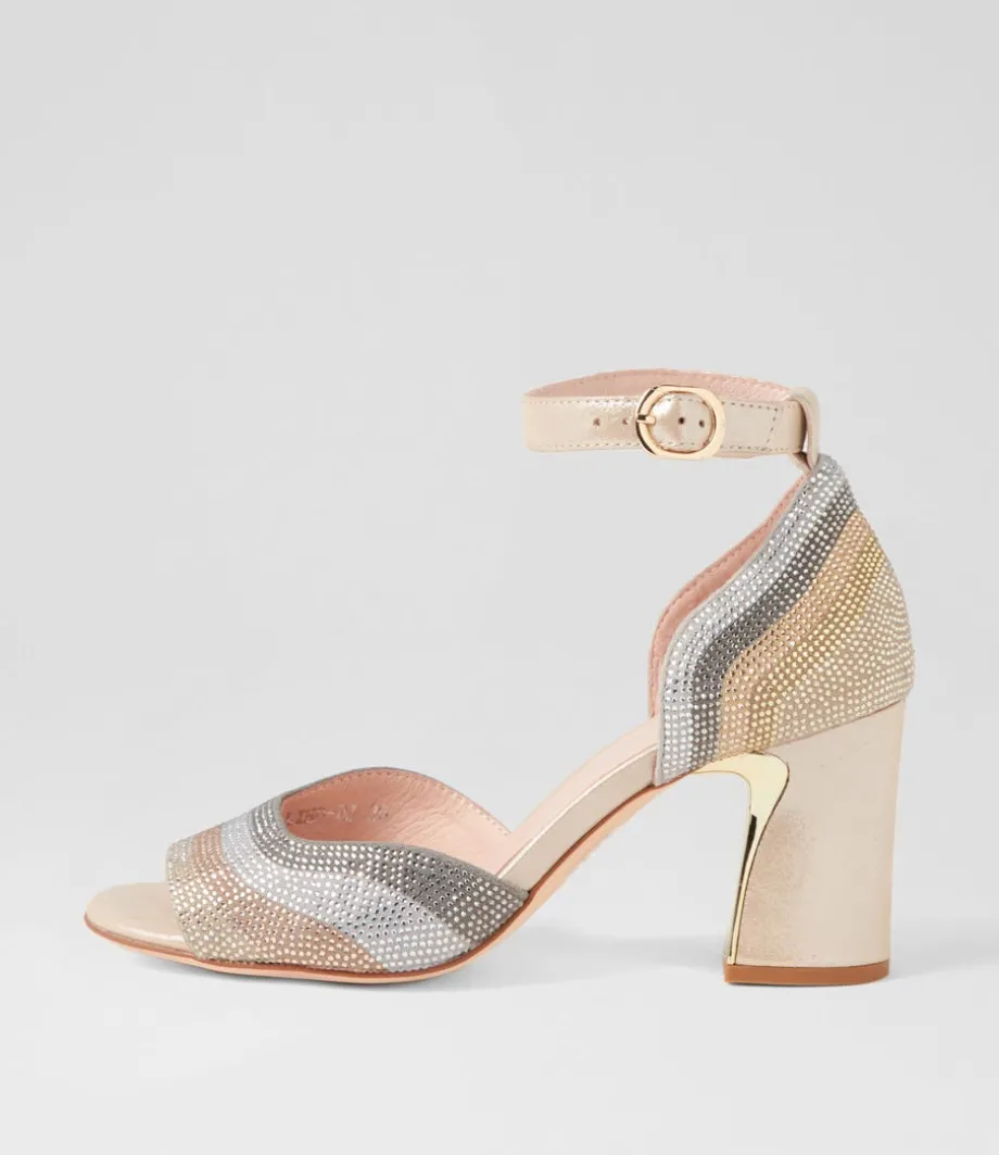 Kalino Metallic Multi Sandals<DJANGO & JULIETTE Online