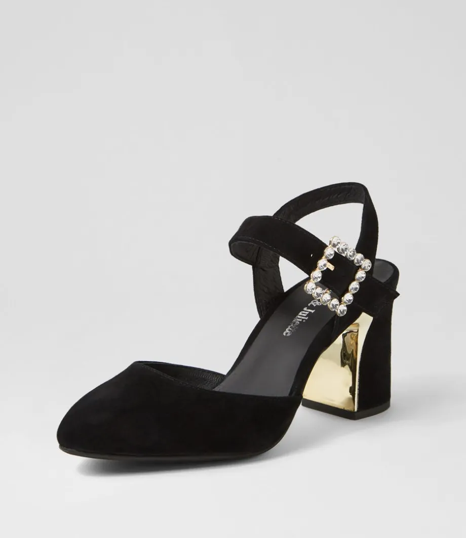 kalsey_black_suede_heels_1.webp Kalsey Black Suede Heels<DJANGO & JULIETTE Store