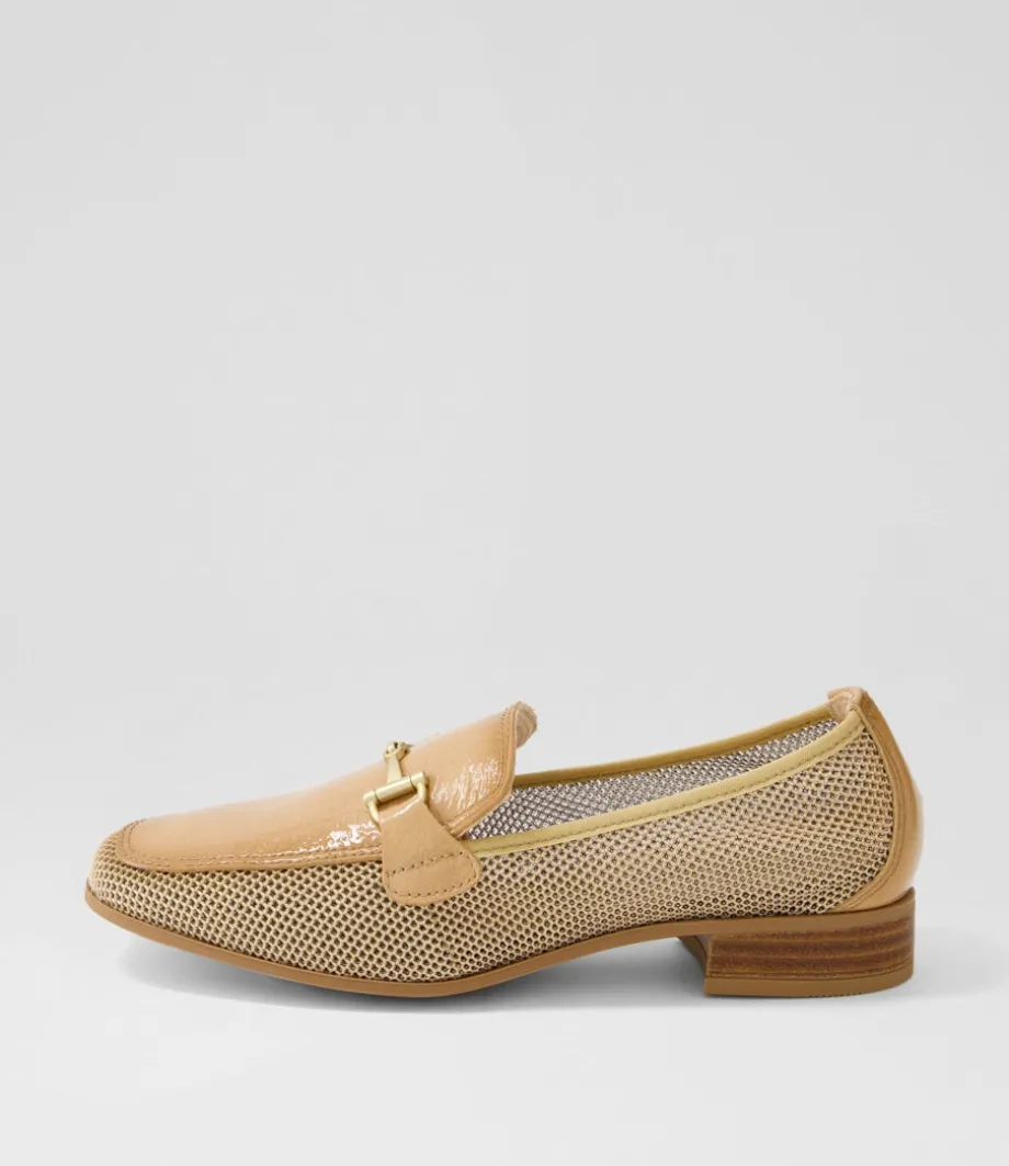 Kenia 62 Desert Mesh Leather Loafers<HISPANITAS Flash Sale