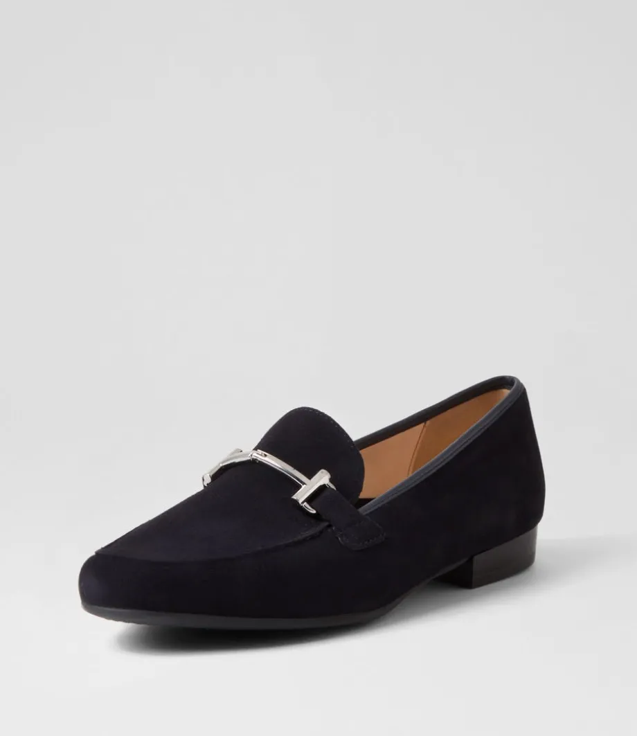 kent__blue_leather_flat_shoes_1.webp Kent 72 Blue Leather Flat Shoes<ARA Best
