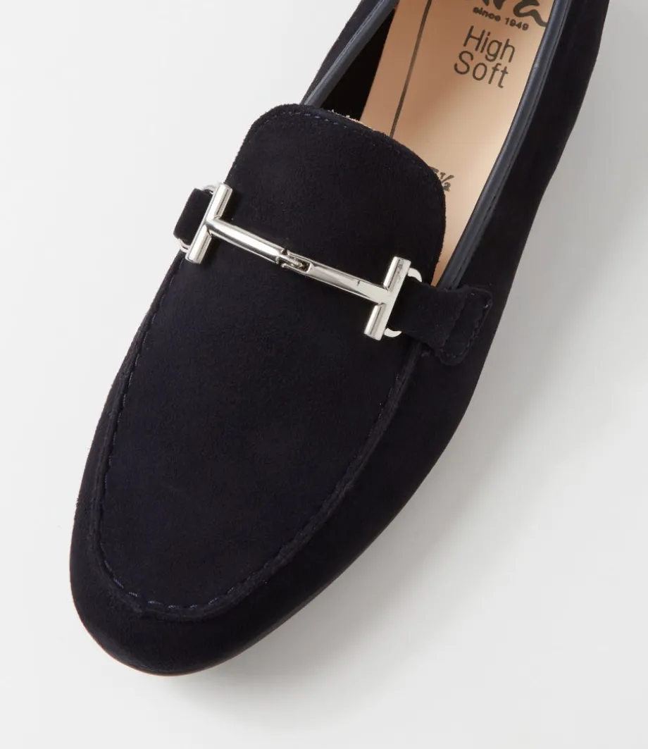 kent__blue_leather_flat_shoes_3.webp Kent 72 Blue Leather Flat Shoes<ARA Best