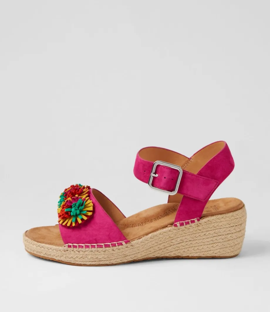 Kishop Xw Fuchsia Multi Espadrilles<ZIERA New