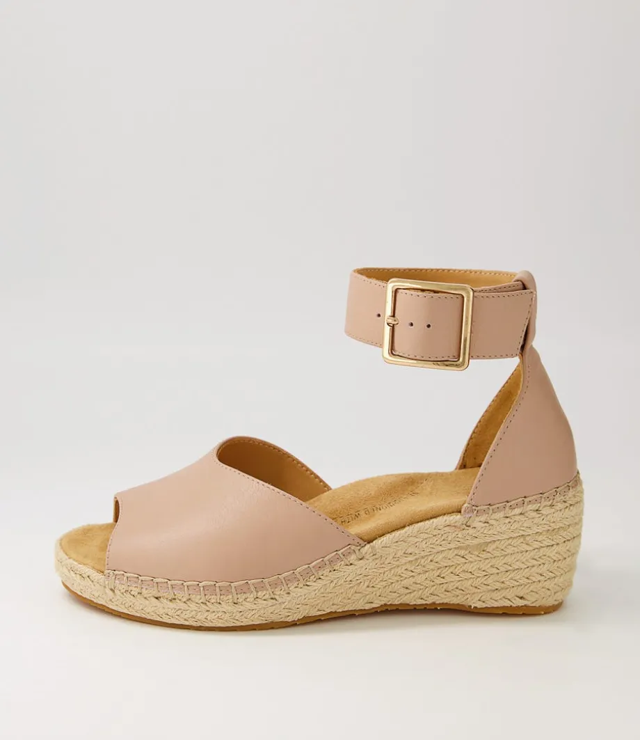 Koen Xw Blush Leather Espadrilles<ZIERA Fashion
