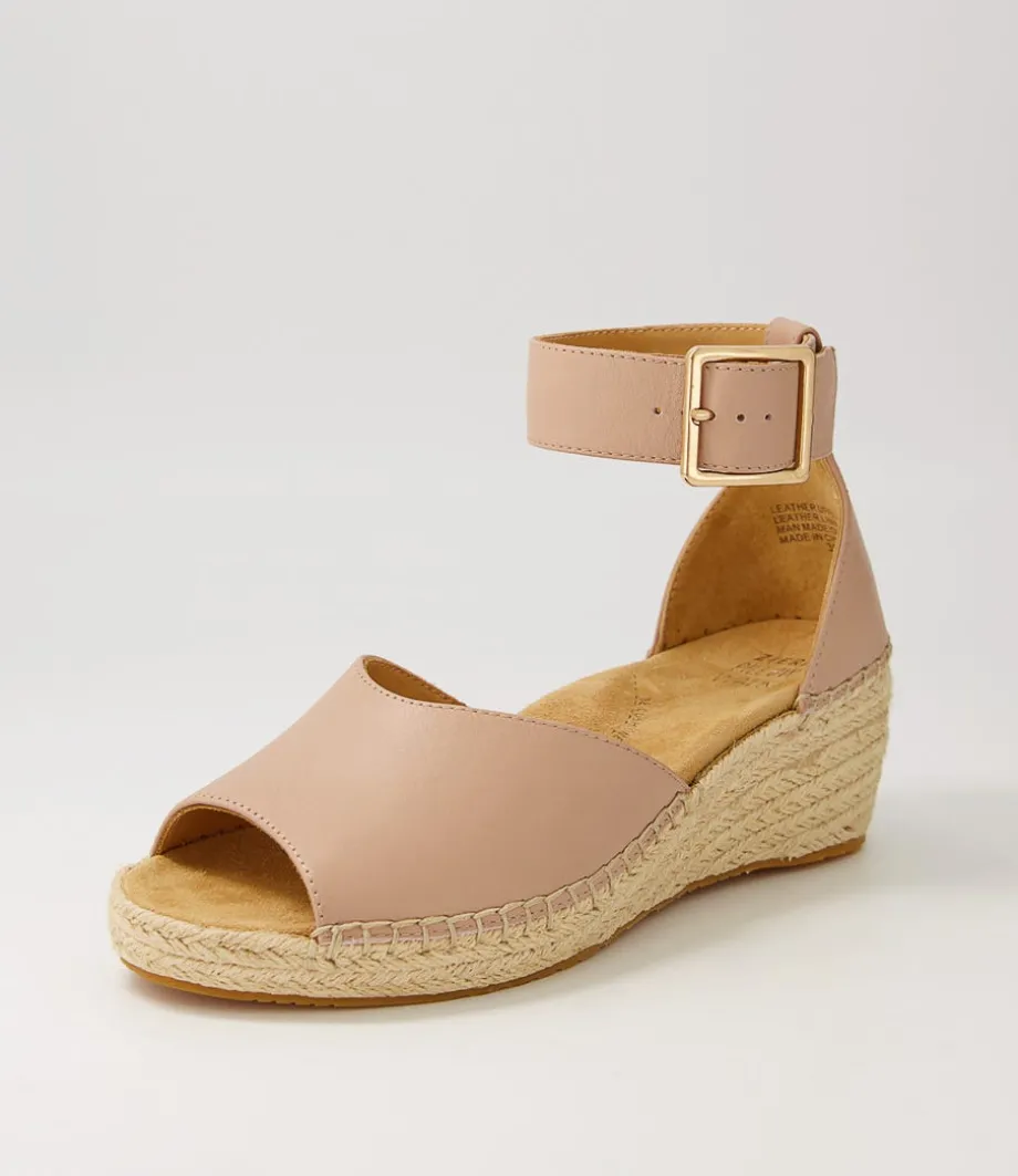 Koen Xw Blush Leather Espadrilles<ZIERA Fashion