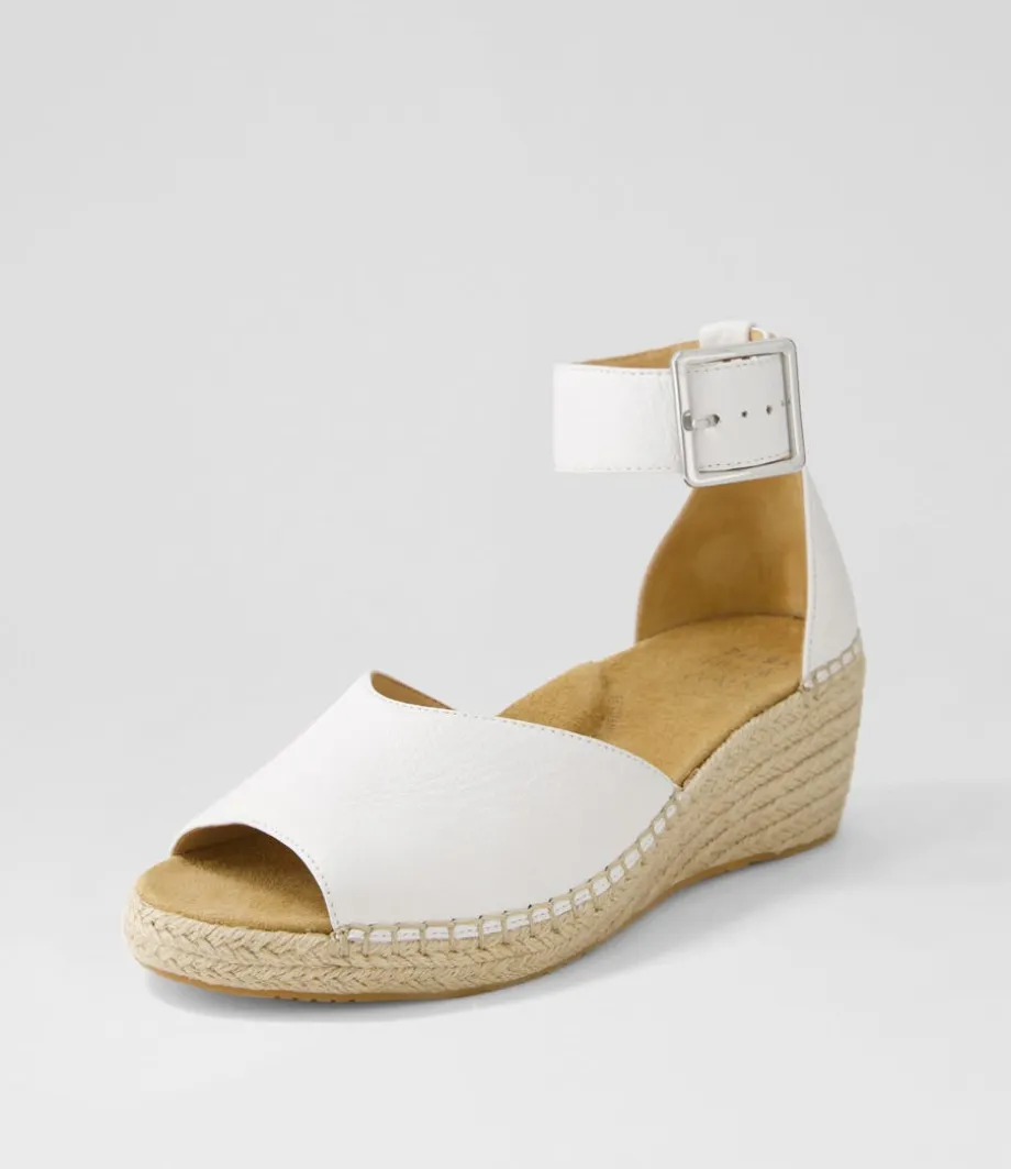 koen_xw_white_leather_sandals_1.webp Koen Xw White Leather Sandals<ZIERA Clearance