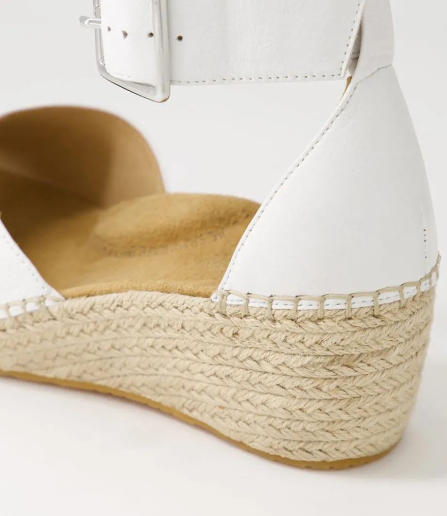 koen_xw_white_leather_sandals_4.webp Koen Xw White Leather Sandals<ZIERA Clearance