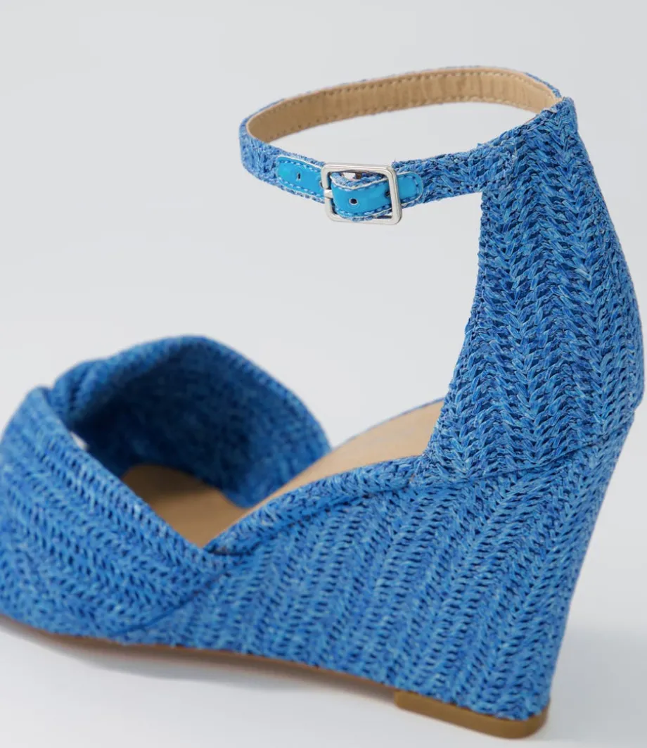 kotio_blue_syn_raffia_espadrilles_4.webp Kotio Blue Syn Raffia Espadrilles<TOP END Discount