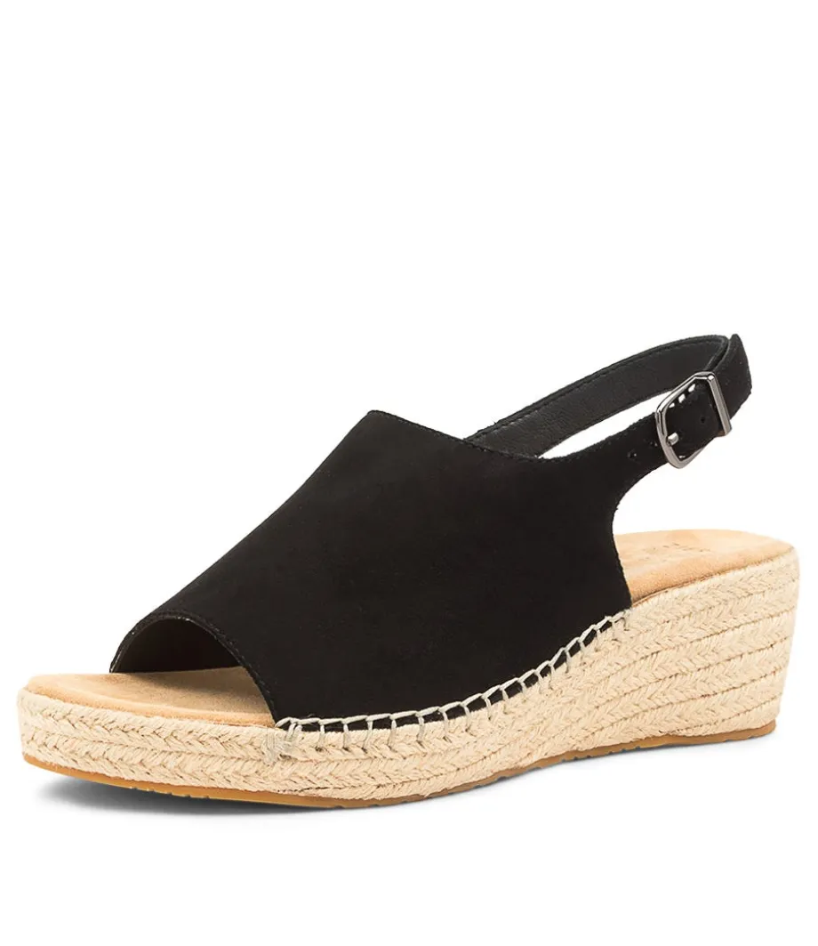 Kyrin Xw Black Suede Espadrilles<ZIERA Cheap