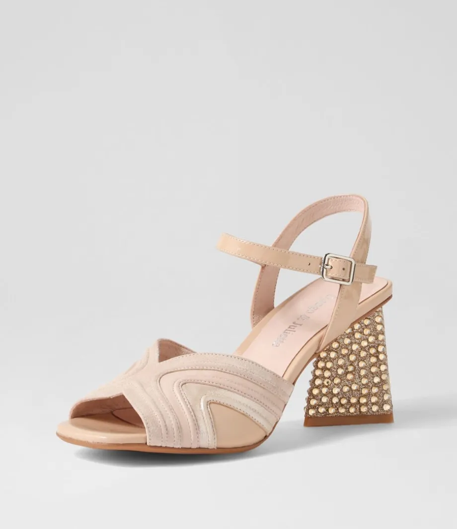 Lansion Nude Multi Sandals<DJANGO & JULIETTE Cheap
