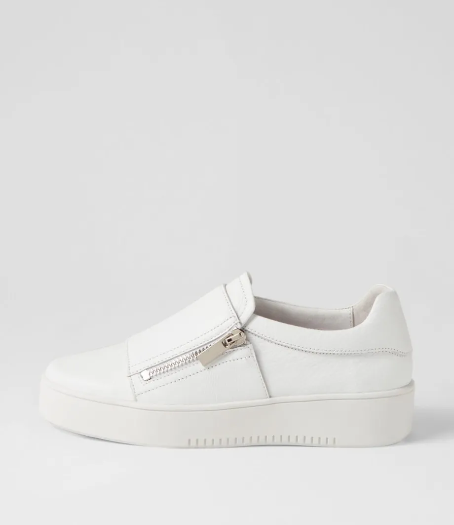 Laroon White Leather Sneakers<DJANGO & JULIETTE Best Sale