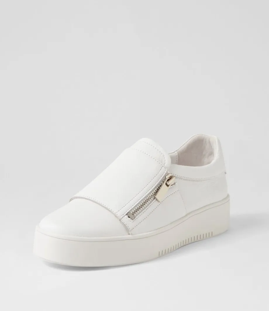 Laroon White Leather Sneakers<DJANGO & JULIETTE Best Sale