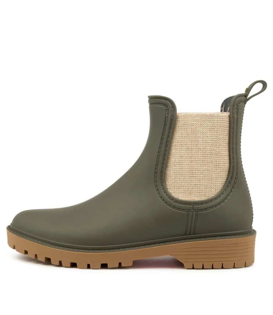 Laurina Olive Gumboot<DIANA FERRARI Sale