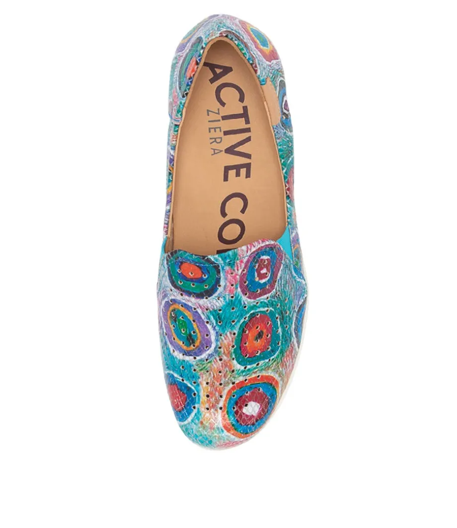 liana_w_bright_patch_multi_loafers_4.webp Liana W Bright Patch Multi Loafers<ZIERA Best Sale