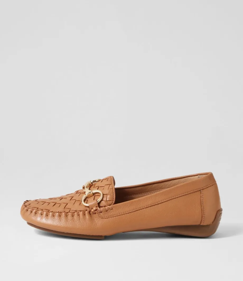 Lille Dark Tan Leather Loafers<DJANGO & JULIETTE Discount