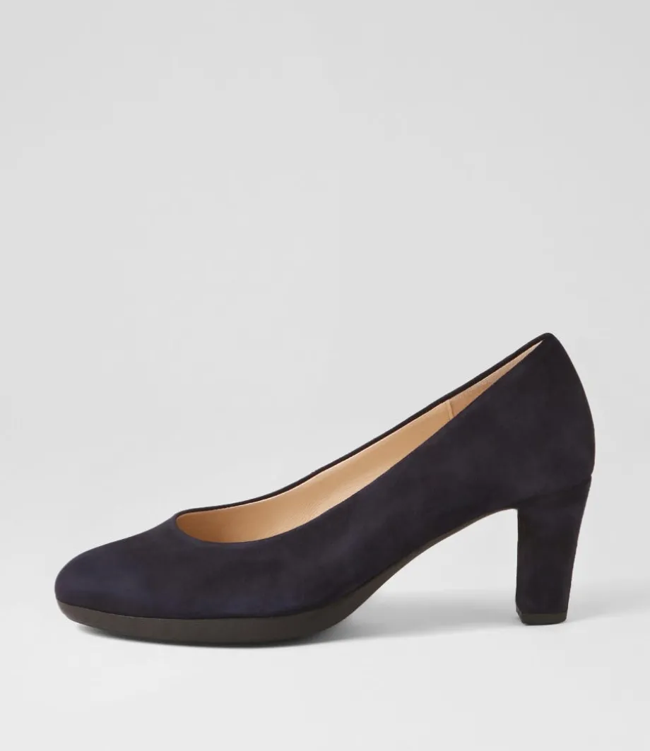 Lisbeth Atlantic Suede Heels<GABOR Shop