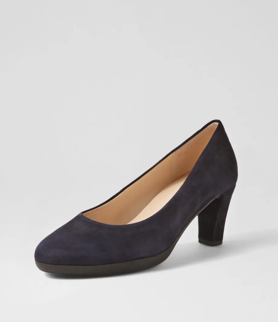 Lisbeth Atlantic Suede Heels<GABOR Shop