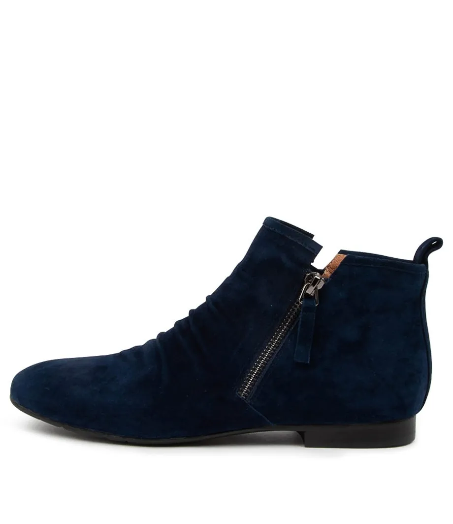 Mallie Navy Suede<TOP END Best