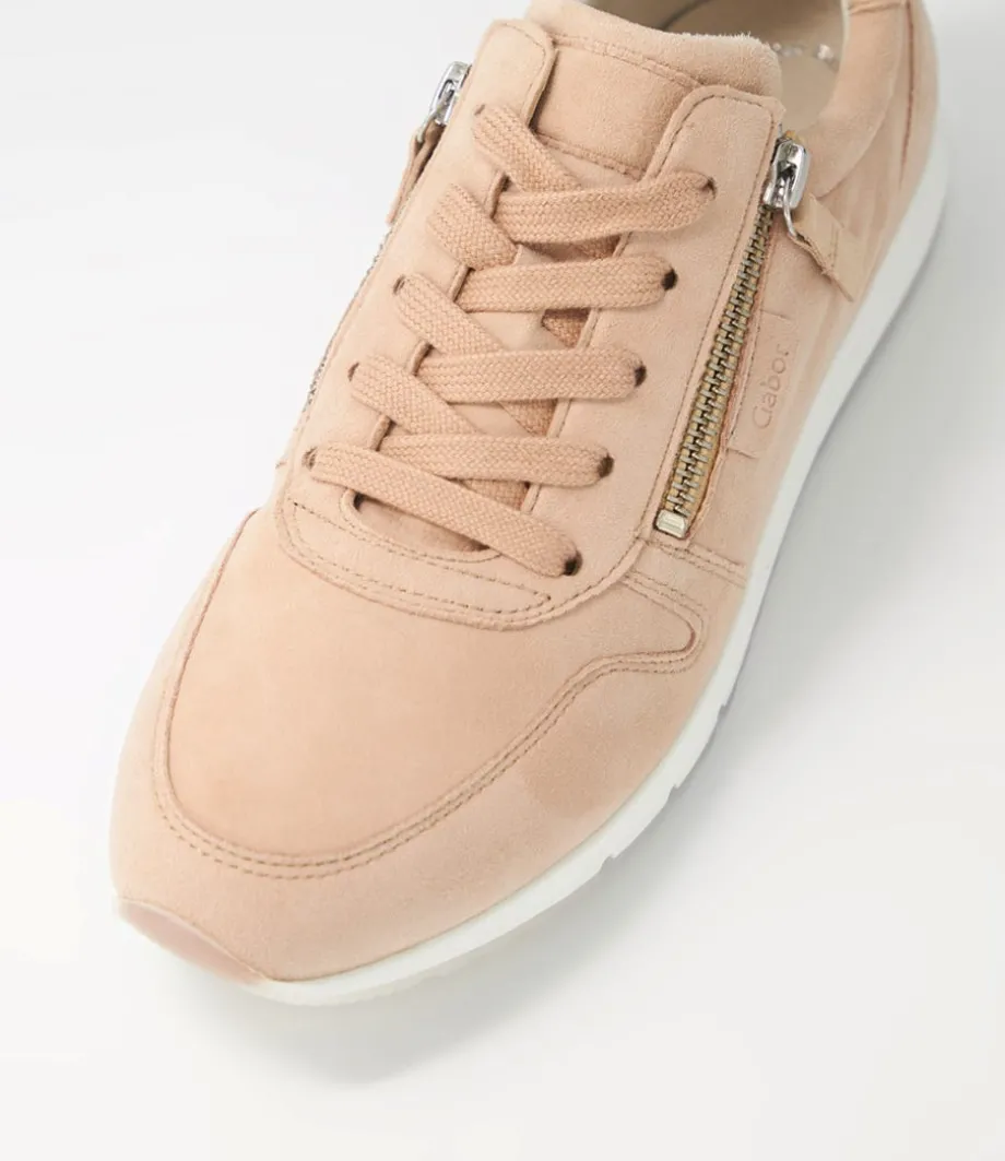 manel_rouge_suede_sneakers_3.webp Manel Rouge Suede Sneakers<GABOR Clearance