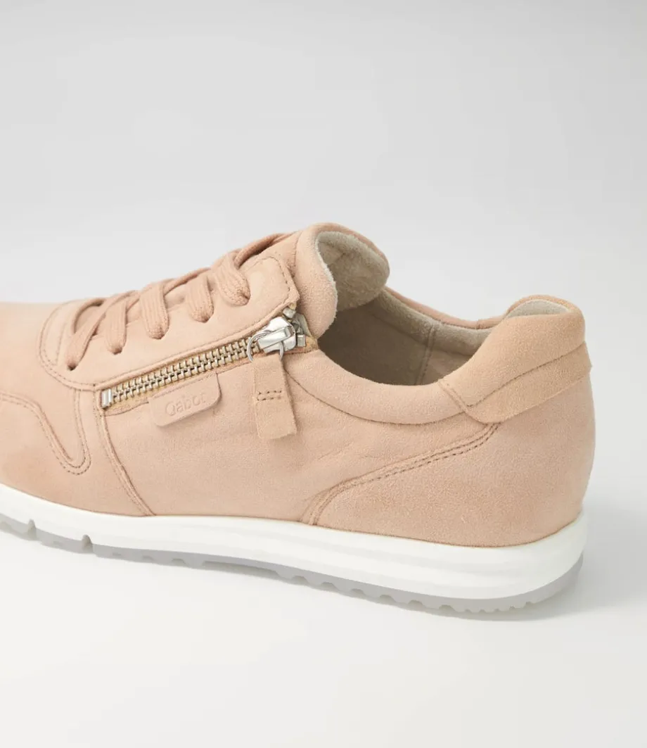 manel_rouge_suede_sneakers_4.webp Manel Rouge Suede Sneakers<GABOR Clearance