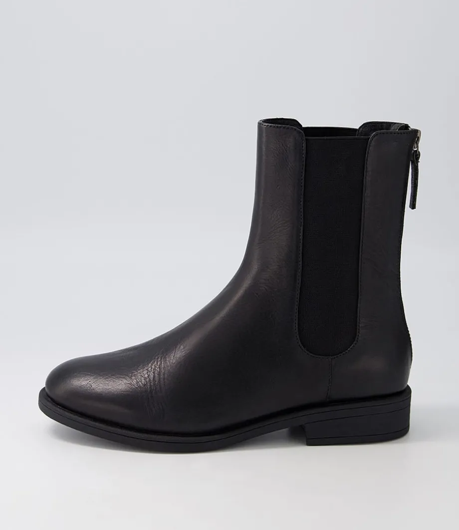 Martela Black Leather Chelsea Boots<DJANGO & JULIETTE Best Sale