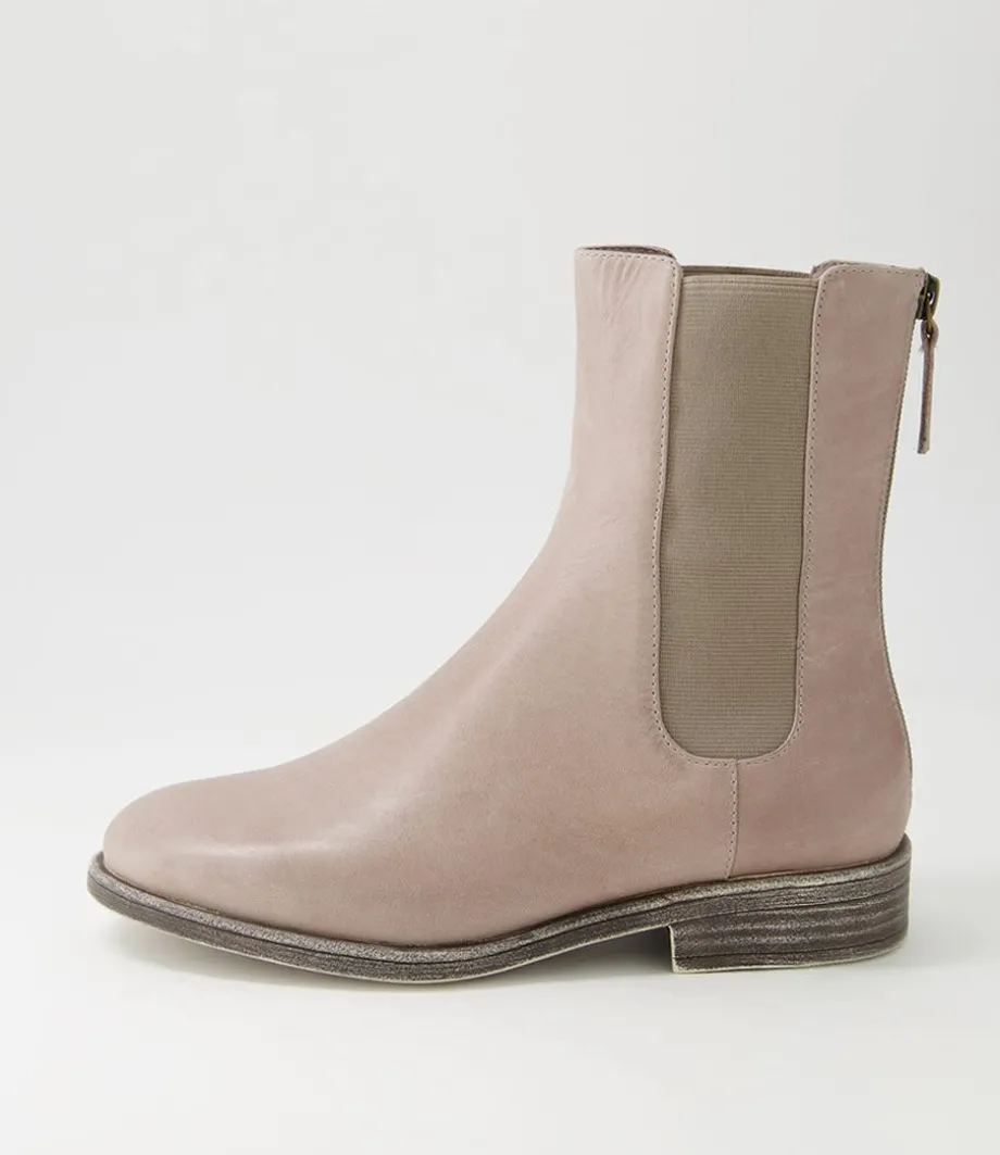 Martela Smoke Leather Chelsea Boots<DJANGO & JULIETTE Cheap
