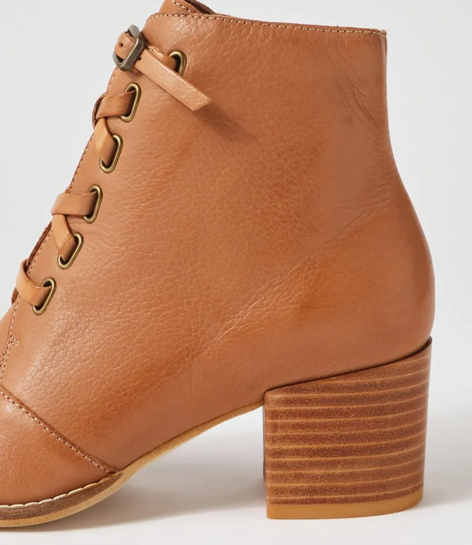 mclain_cognac_leather_lace_up_boots_4.webp Mclain Cognac Leather Lace Up Boots<DJANGO & JULIETTE Outlet